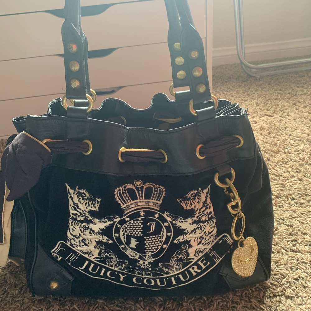 Juicy Couture Black Purse